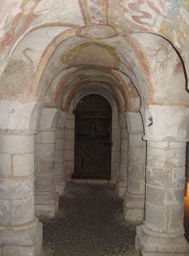 &nbsp;Loire Valley churches - St. Nicholas, Tavant the crypt