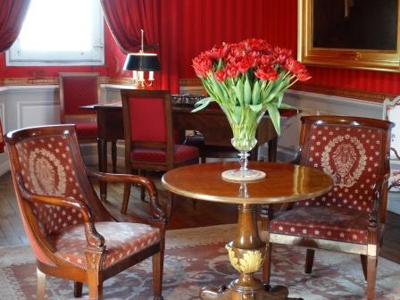 salon at Chateau d'Amboise