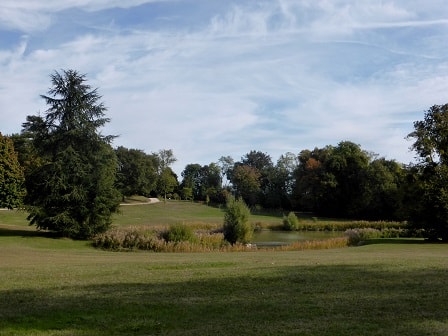 Gardens at Chateau Beauregard in the Loire Valley