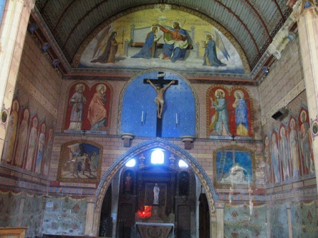 St.Andr�-church-Villaines-les-Rochers wall coverings